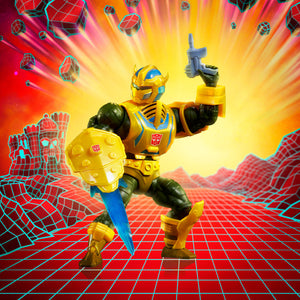 Bumblebee Armor Man-At-Arms - Masters Of the Universe X Transformers