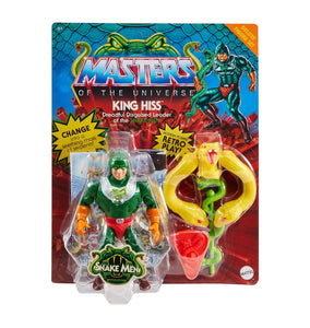 KING HISS DELUXE - MASTERS OF THE UNIVERSE ORIGINS